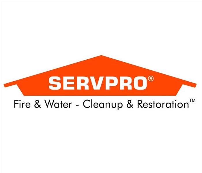 SERVPRO logo, Fire, water Restoration